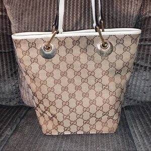 Gucci Canvas Mini Tote Bag